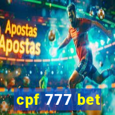 cpf 777 bet