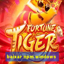 baixar npm windows