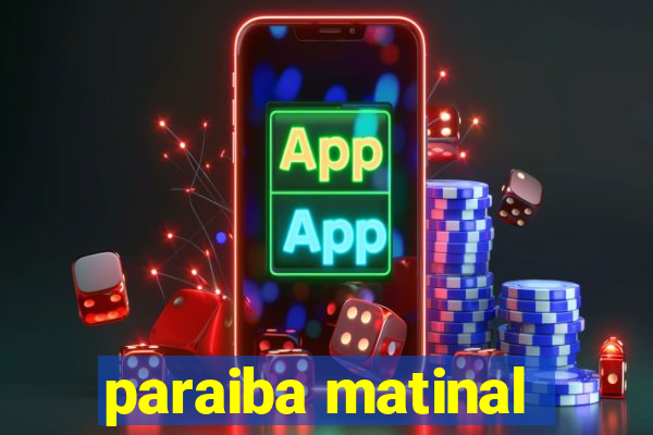 paraiba matinal