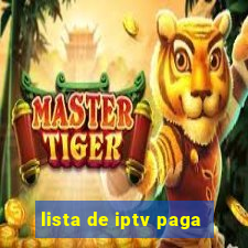 lista de iptv paga