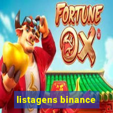 listagens binance