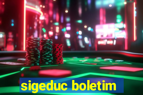 sigeduc boletim