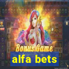 alfa bets