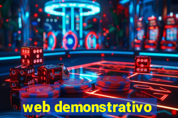 web demonstrativo