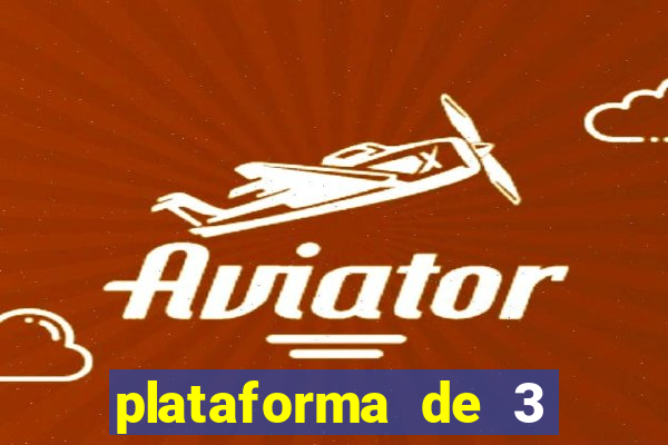 plataforma de 3 reais pg