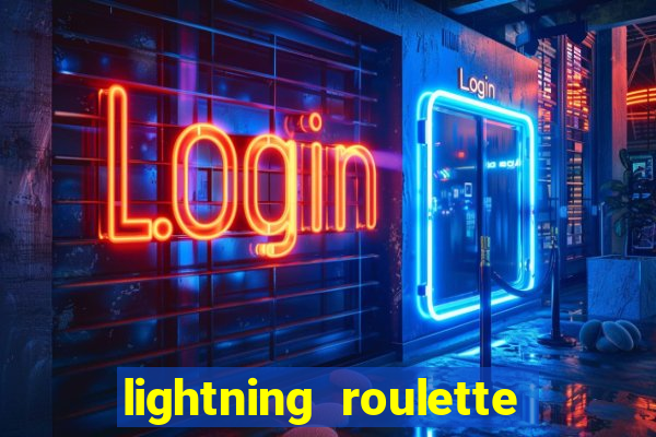 lightning roulette como jogar