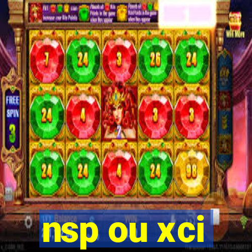 nsp ou xci