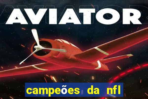 campeões da nfl desde 1920