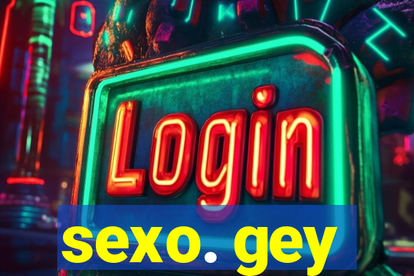 sexo. gey